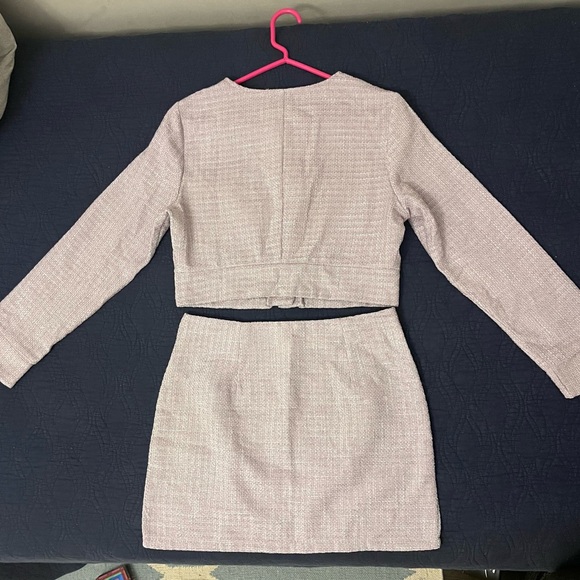 Chic Two-Piece Tweed Set - Picture 7 of 7